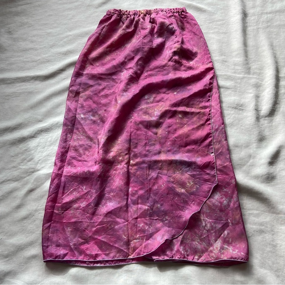 Silk Maxi Skirt